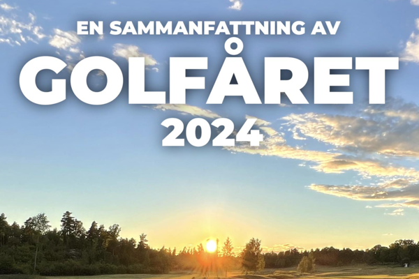 En sammanfattning av golfåret 2024