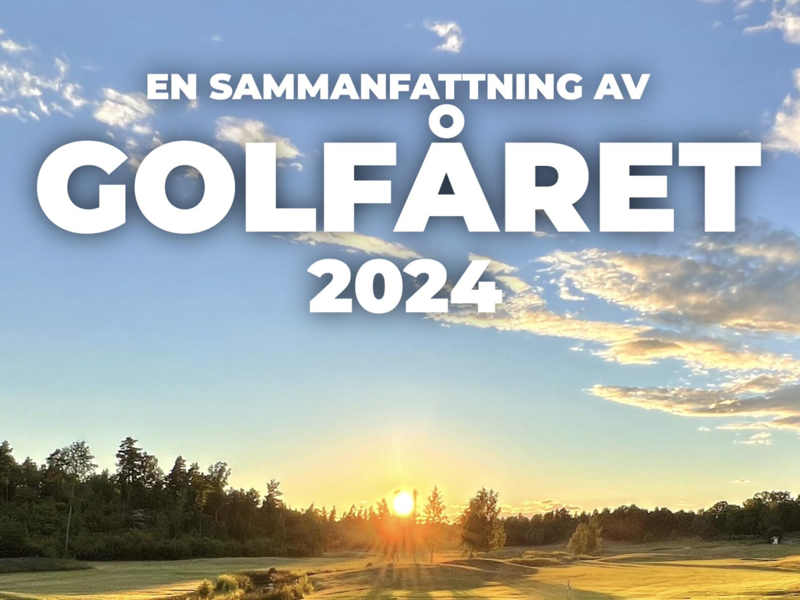En sammanfattning av golfåret 2024