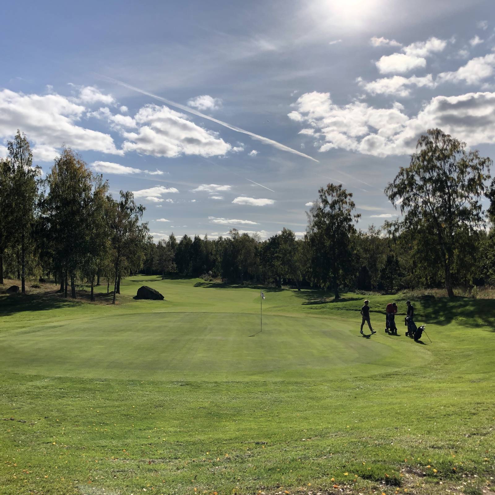 Hål 12 green